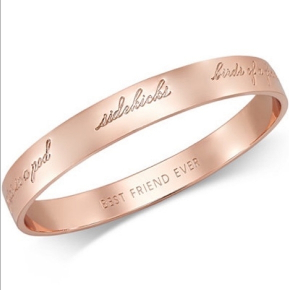 Friend Idiom Bangle Bracelet 